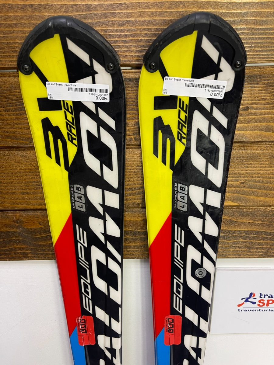 Salomon Equipe 3V Race 165cm ski + Salomon 14 Bindings Winter