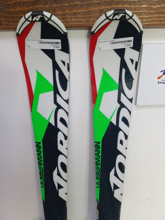 Nordica Dobermann WC SL J 136 cm Ski + Marker 10 Bindings Sport Winter Fun
