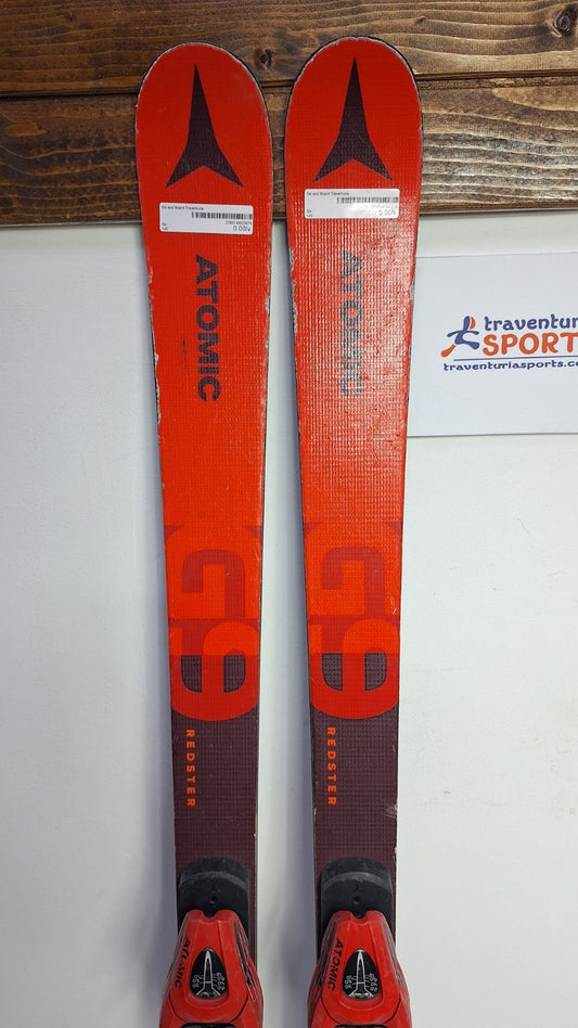 Atomic Redster G9 FIS Junior GS 145 cm Skis + Atomic 7.5 Bindings Winter Sport