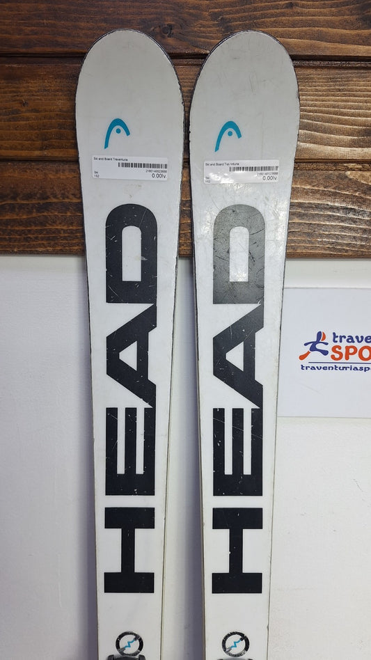 Head World Cup Rebels e.GS Team 152cm Ski + Fischer 12 Bindings Winter Sport