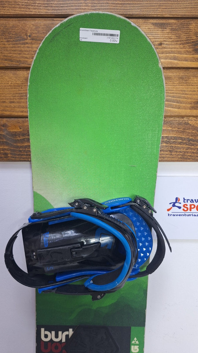 Burton LTR 130 cm Snowboard + Burton S Bindings Winter Snow Adventure Fun