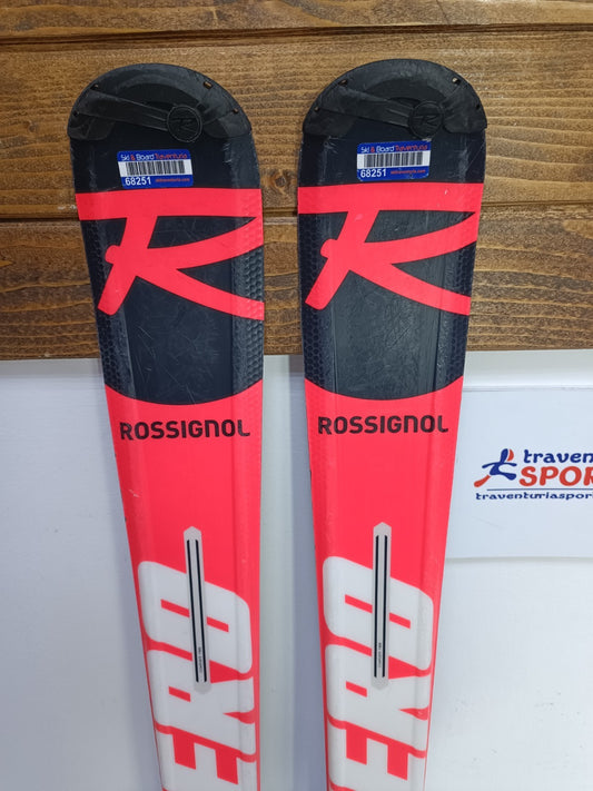 Sci Rossignol Hero J 150 cm + attacchi Elan ESR 10 Divertimento invernale Sport sulla neve