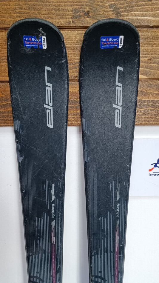 Sci Elan Snow Black 152 cm + attacchi Elan 7.5 Divertimento sportivo invernale