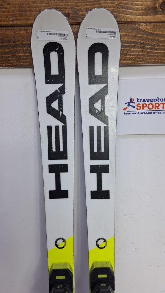 Head World Cup Rebels e.GS 145 cm Ski + HEAD 9 Bindungen Wintersport Schnee