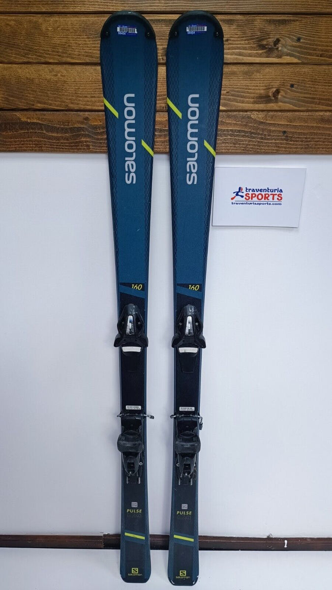 Salomon Pulse 160 cm Ski Elan ESR 10 Bindings Adventure Winter