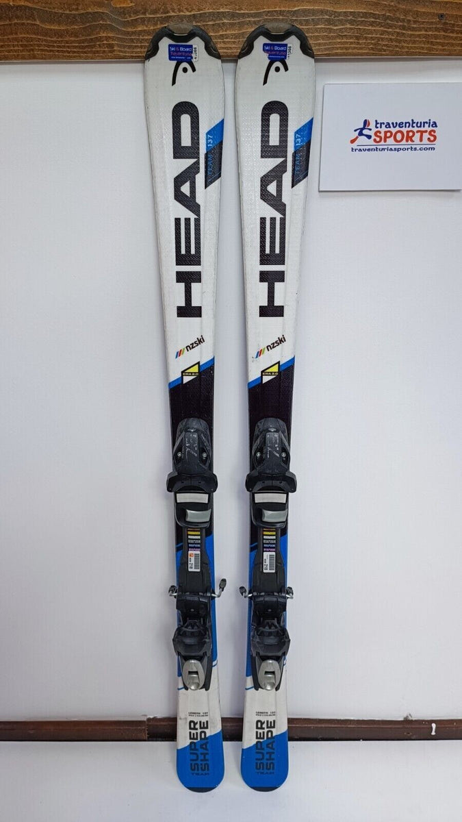HEAD Supershape Team R 137 cm Ski + Elan ESP 7.5 Bindings Winter