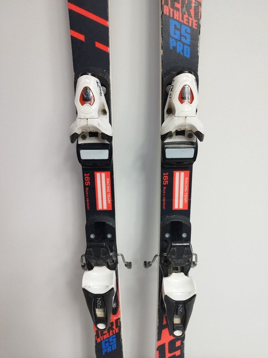 Rossignol Hero FIS GS Pro 165 cm Ski + Look 10 Bindings Winter Fun