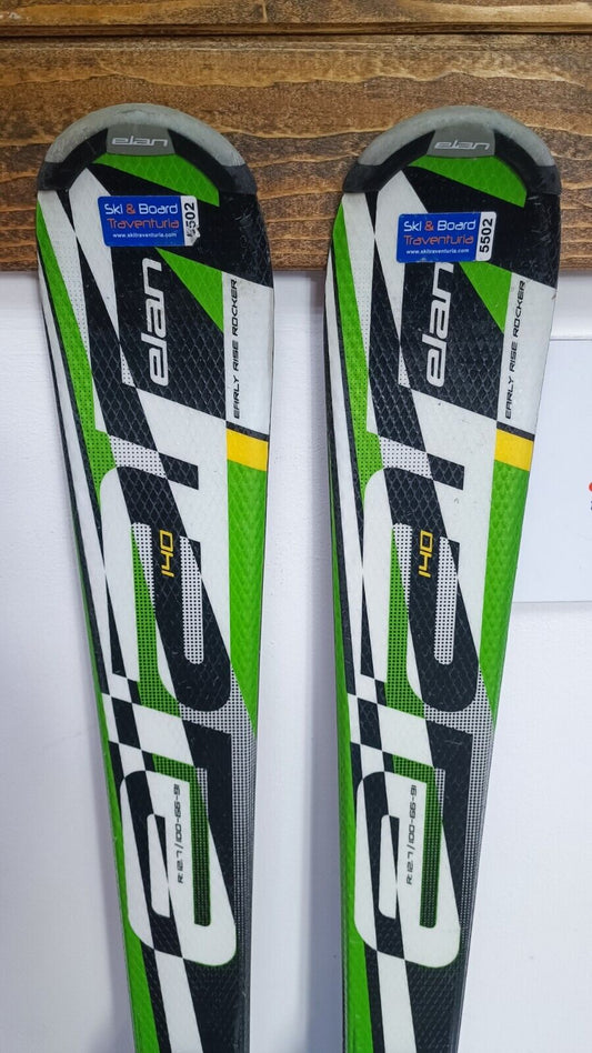 Elan Exar Pro 140 cm Ski + Elan 7.5 Bindungen Sport Schnee Winterspaß
