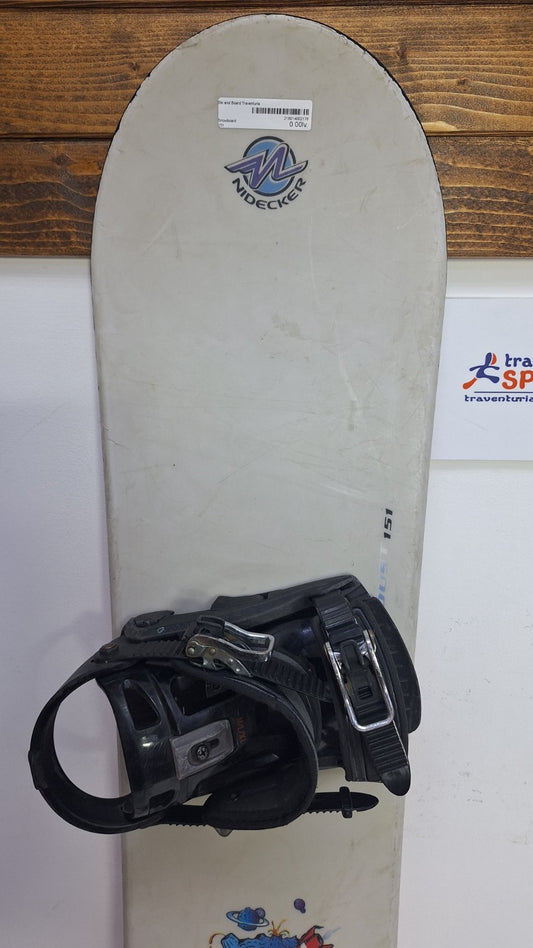 Nidecker Stardust 151 cm + Speedfit M Bindings Winter Snow Adventure