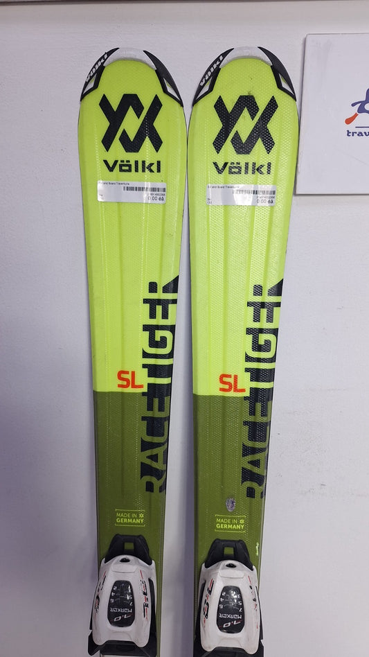 Völkl Racetiger 11 SL 130 cm Ski + Marker 7 Bindings Winter Sport Snow Fun