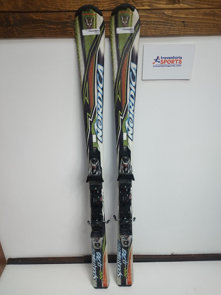 Nordica Sportmachine 74 144 cm Ski + Marker 10 Bindings Sport