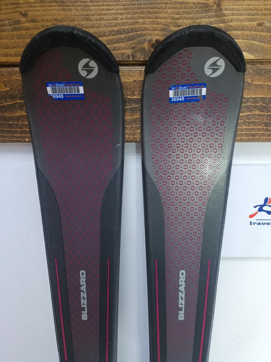 Blizzard RTX Elevate 146 cm Ski + Elan ESP 7.5 Bindungen Winter Schneesport