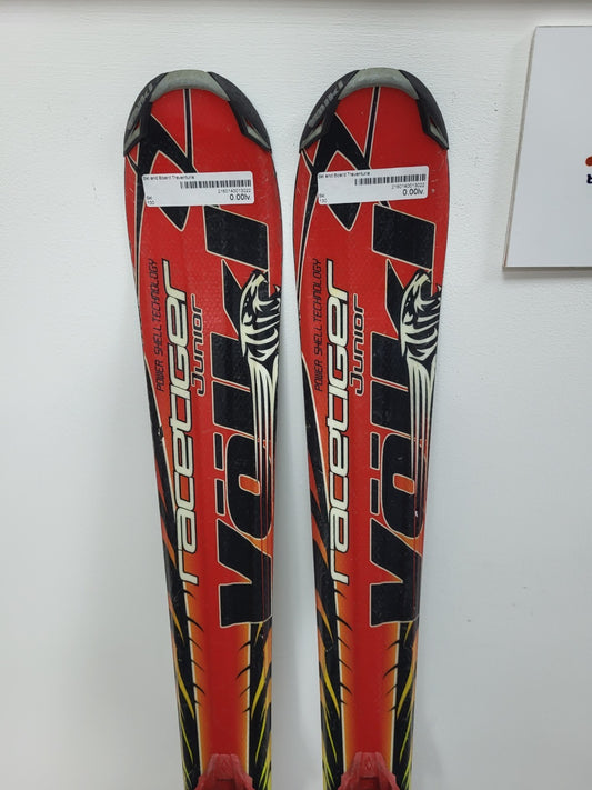 Völkl Racetiger GS R JR 130 cm Ski + Marker 7 Bindings Winter Sport Snow Fun