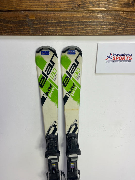 Elan Exar Pro 130 Ski + Elan ESP 7.5 Bindungen Sport Schnee Winterspaß