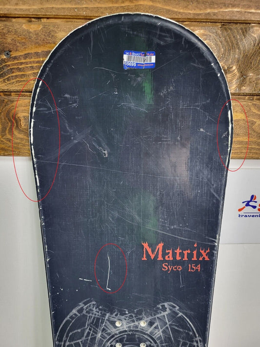 2020 Matrix Syco 154 cm Snowboard Abenteuer Wintersport Schnee Outdoor Spaß