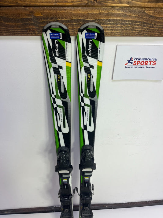 Elan Exar Pro 140 cm Ski + Elan ESP 7.5 Bindungen Sport Schnee Winter Spaß Abenteuer