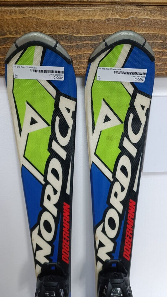 Nordica Dobermann 110 cm Ski + Marker 4.5 Bindings Sport Winter Fun