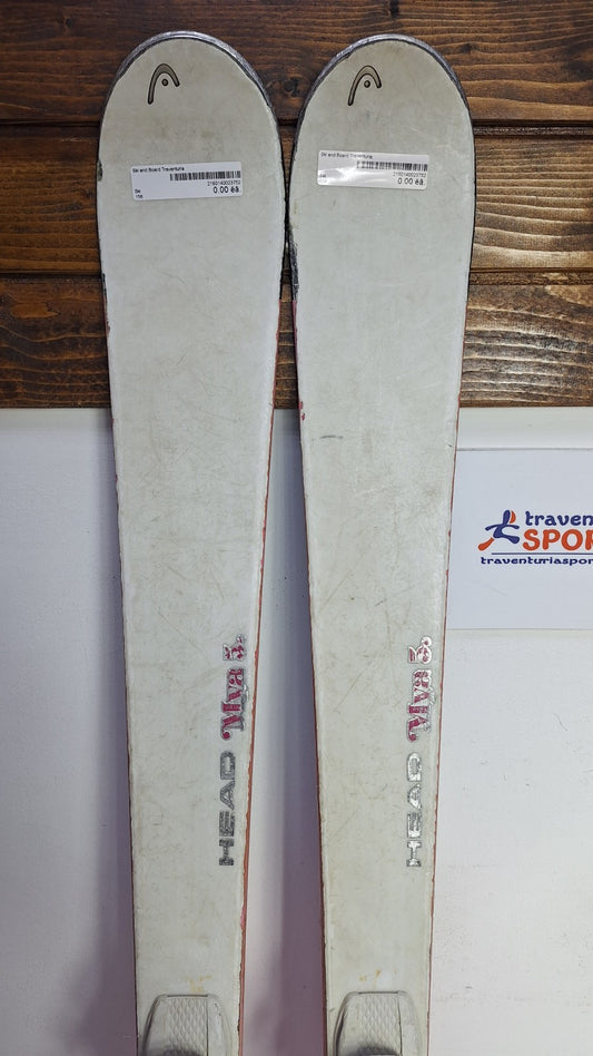HEAD Mya 5 156cm Ski + HEAD 10 Bindings Winter Sport Fun Snow