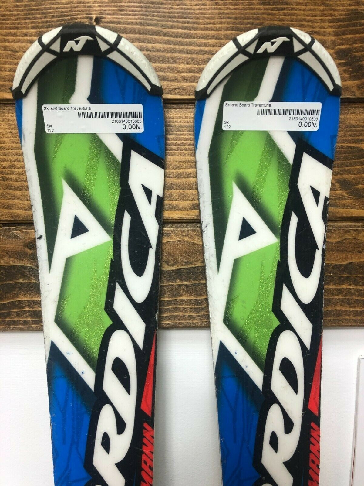 Ski Nordica Dobermann SL J 122 cm + fixations Marker 10, loisirs et sports d’hiver
