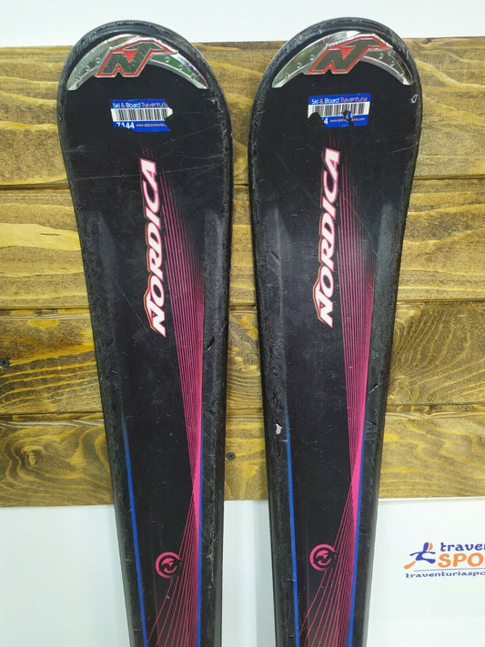 Nordica Fate 170 cm Ski + Nordica PRO 2S Bindings Outdoor Adventure Winter Sport