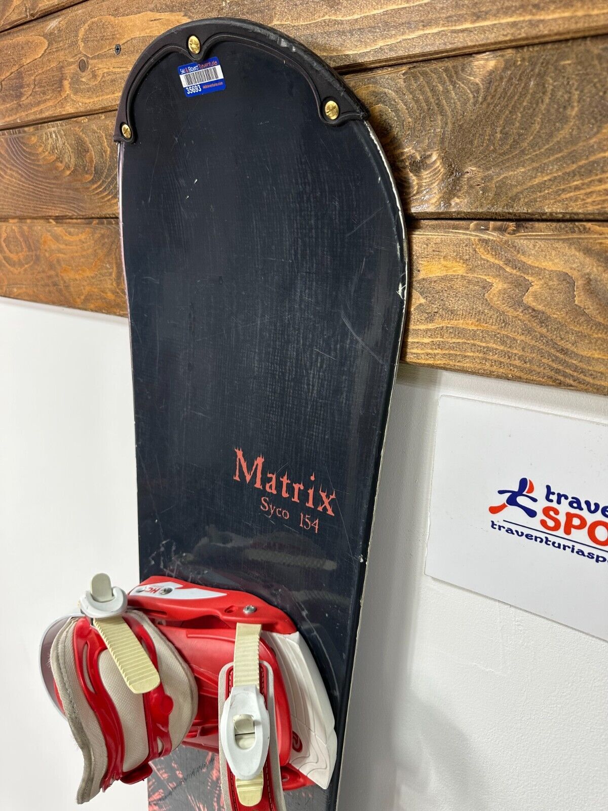 Matrix Syco 154 cm Snowboard + Rossignol M Bindings Winter Snow Adventure Fun