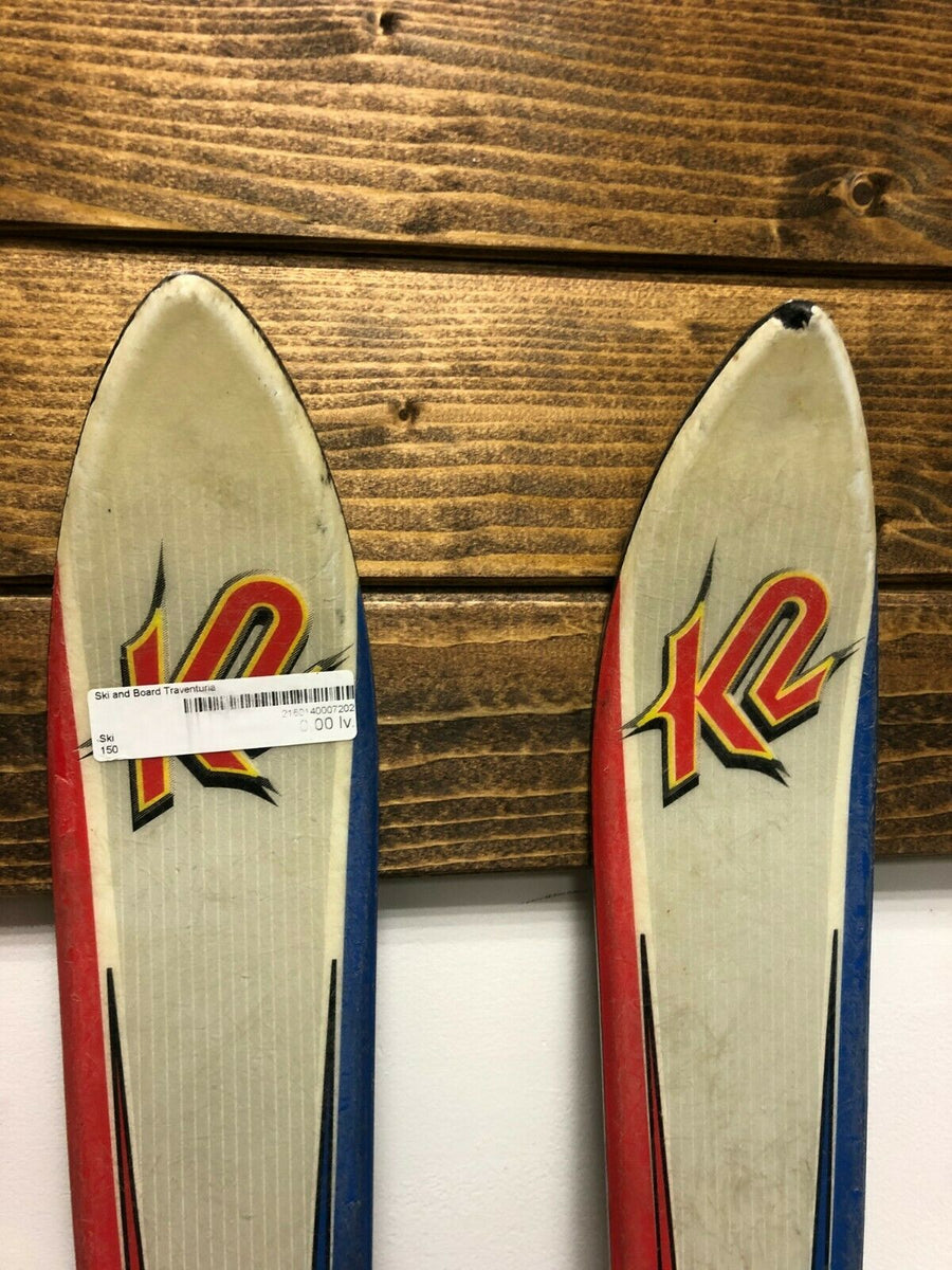 k2 150 skis K2 Magic 150 cm Ski + Salomon 4.5 Bindings Winter Snow Outdoor Fun Spo – Traventuria Sports