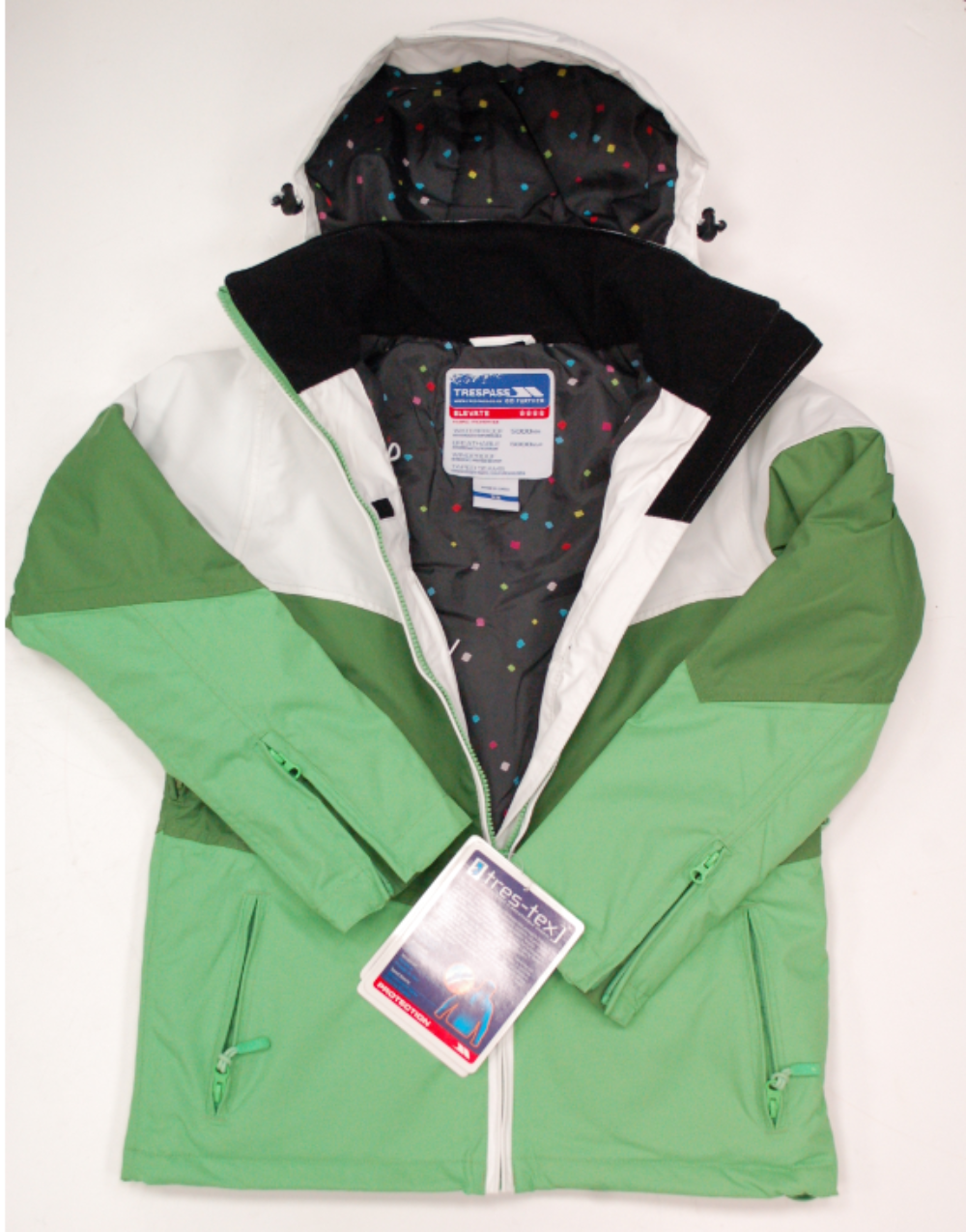 Trespass Fizzy Elevate Jacket XS Ladies Juniors Jacket Ski Snowboard Outdoor