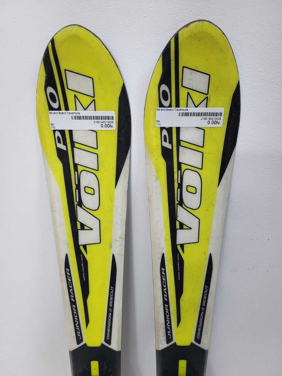 新品本物 volkl sc p60 160cm & SC Marker skis Ski comp14, SL +