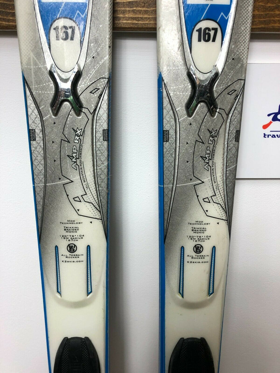 k2 all terrain rocker skis K2 RX AMP 167 cm Ski + Marker 10 Bindings Winter Sport Snow Outdoor Fun