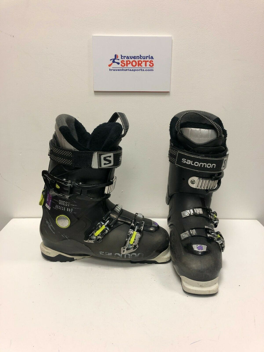 Mooi Ananiver heel 2018 Salomon Quest Access R80 Ski Boots (EU 42; UK 8; Mondo 270) Sport –  Traventuria Sports
