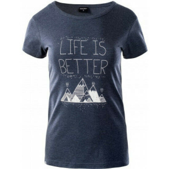 HI-TEC Lady Hanni Cotton Women T-Shirt Comfortable Summer Outdoor Sporty