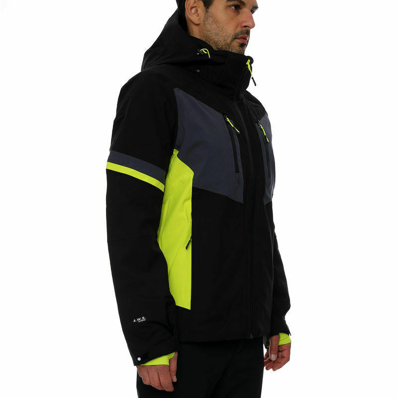 ICEPEAK FLATWOODS - Giacca da sci invernale da 10000 mm per avventure sulla neve all'aperto