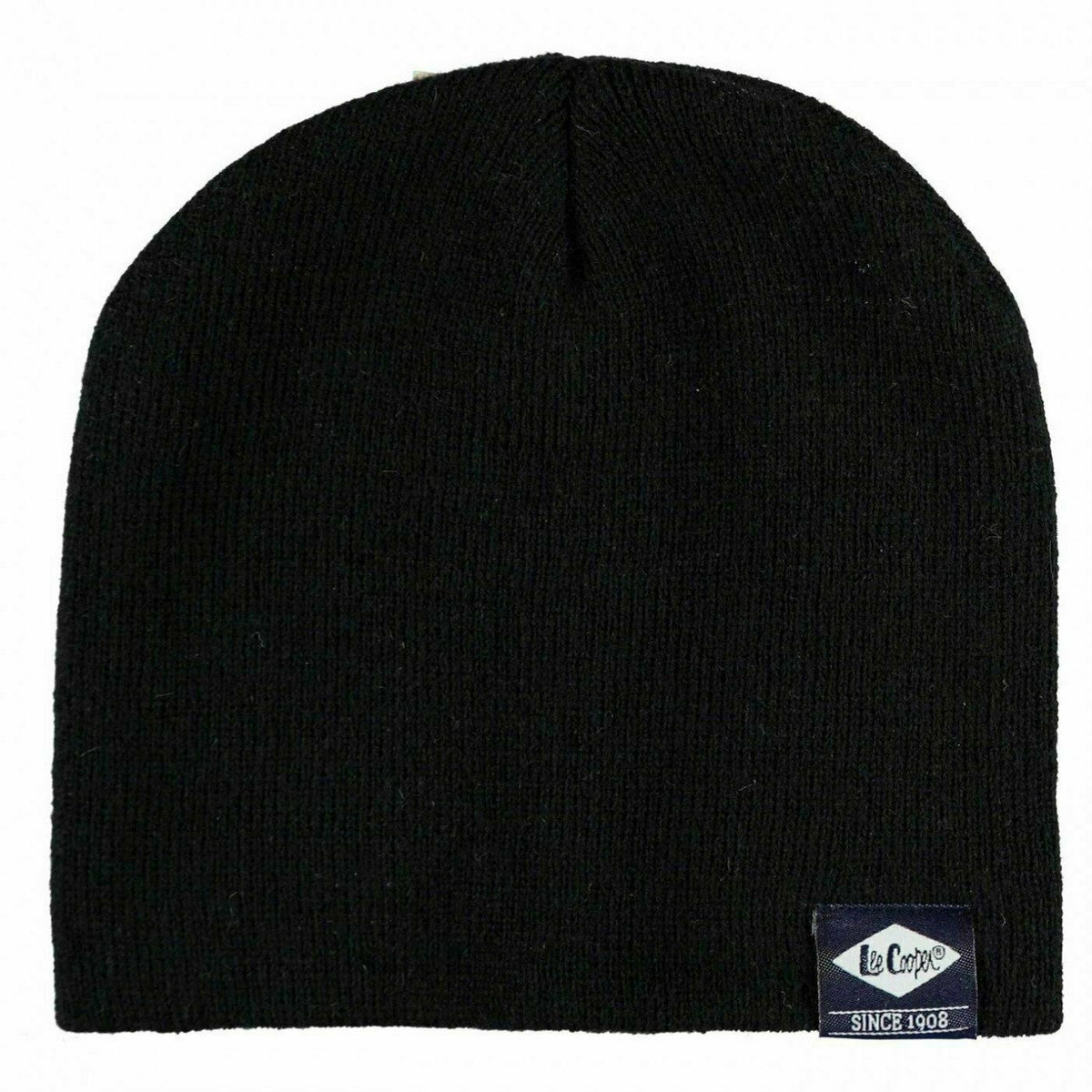 Bonnet tricoté Lee Cooper Basic pour junior, chaud et pratique, pour ski et snowboard