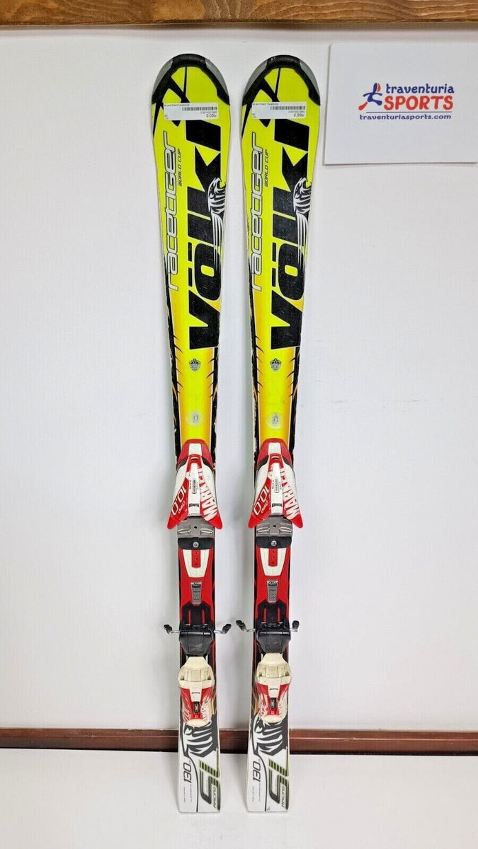 Völkl Racetiger Racing SL 130 cm Ski + Marker Comp 10 Bindings Worldcup  Slalom