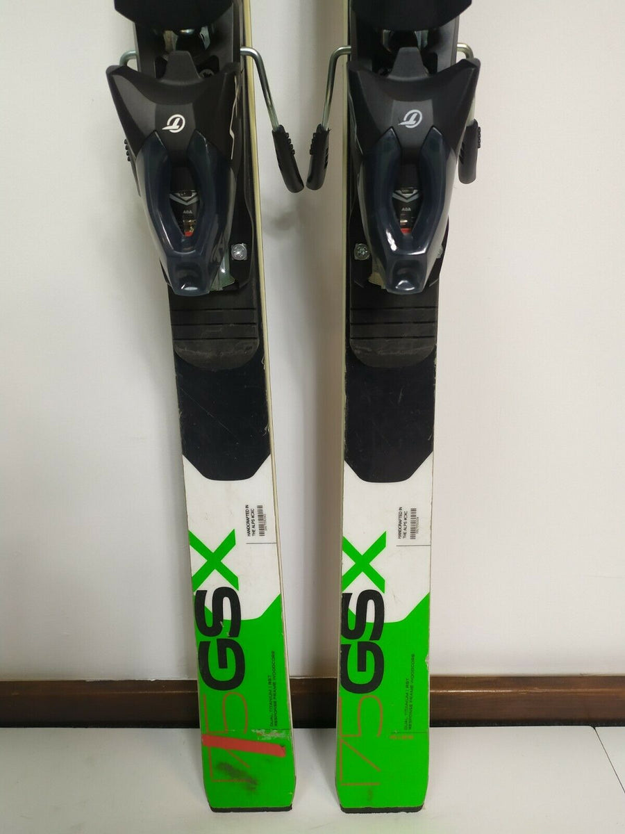 Elan Race GSX 176 cm Skis + BRAND NEW Tyrolia SX10 Bindings Winter