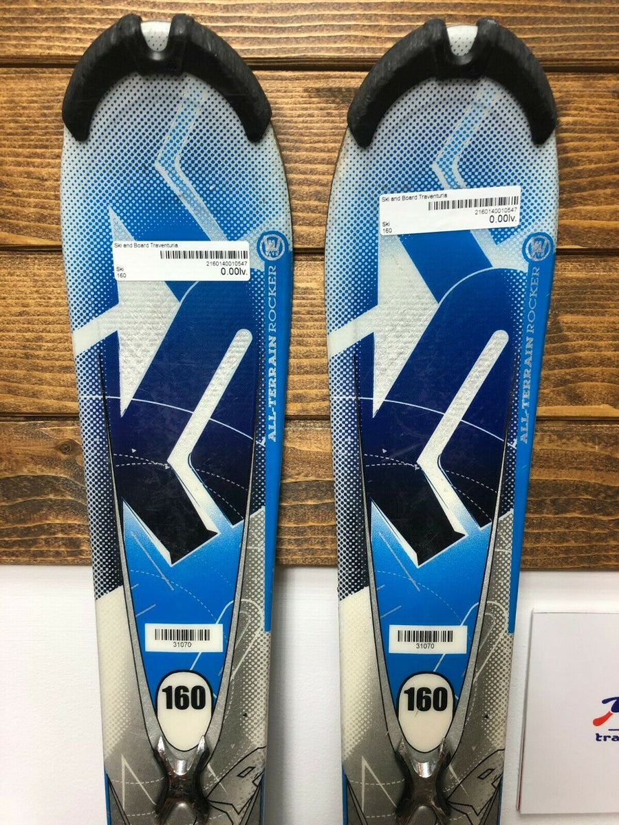 K2 RX AMP 160 cm Ski + Marker 10 Bindings Winter Sport Snow Outdoor Fu – Traventuria Sports