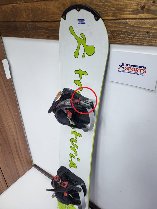Traventuria 150 cm Snowboard + HEAD Leihbindungen M Schneeabenteuer Winterspaß
