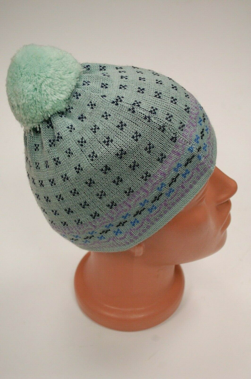 Cappello da sci invernale caldo lavorato a maglia Spluga Tricot, raro, pratico e confortevole, NUOVO DI ZECCA!