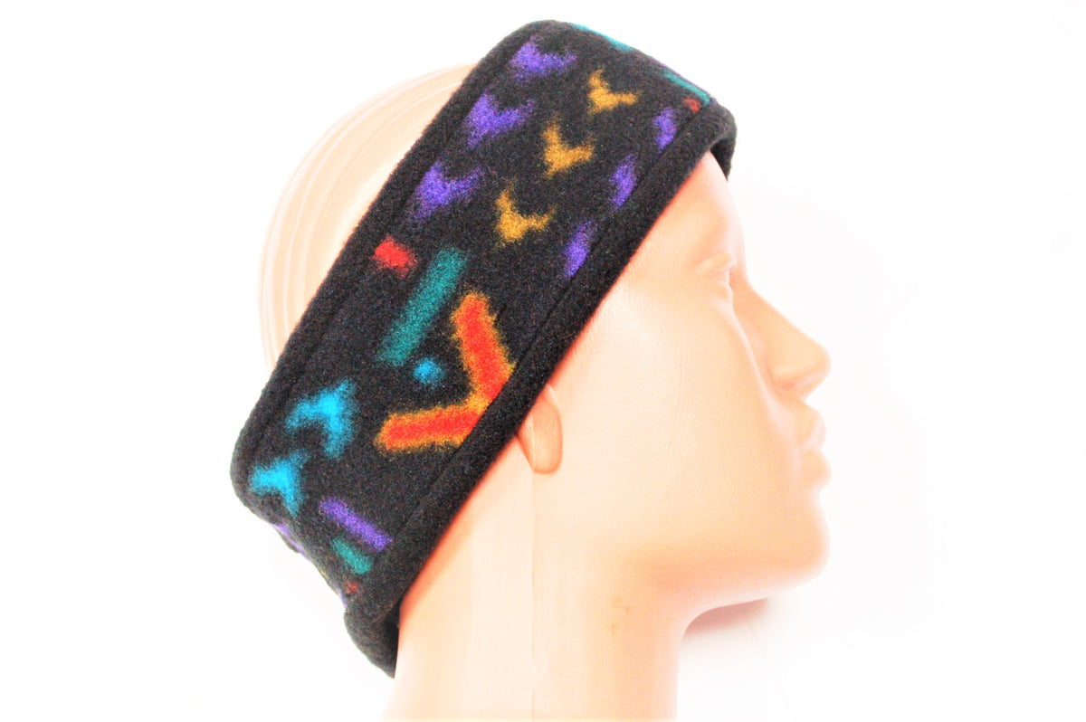 Mountain Shades Polartec Stirnband, einzigartiges Vintage-Handwerk, Winter-Ski, hergestellt in den USA
