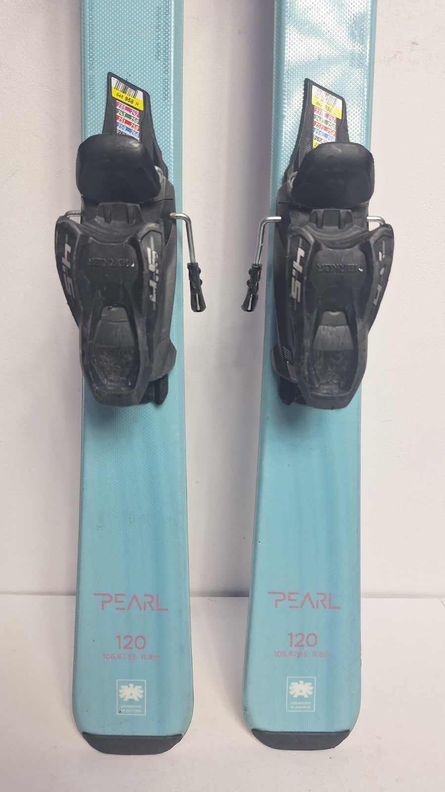 Blizzard Pearl 120 cm Skis + Marker 4.5  Bindings Winter Sport Snow