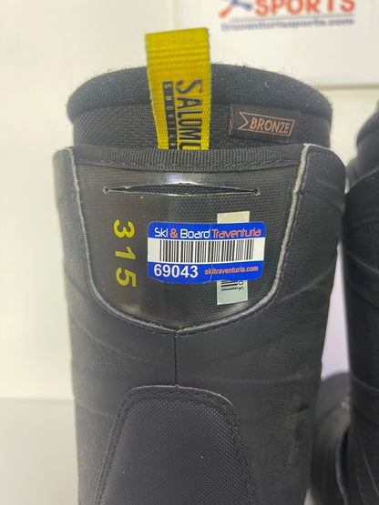Chaussures de snowboard Salomon Faction BOA (EU 48 1/2; UK13; Mondo 315) Hiver