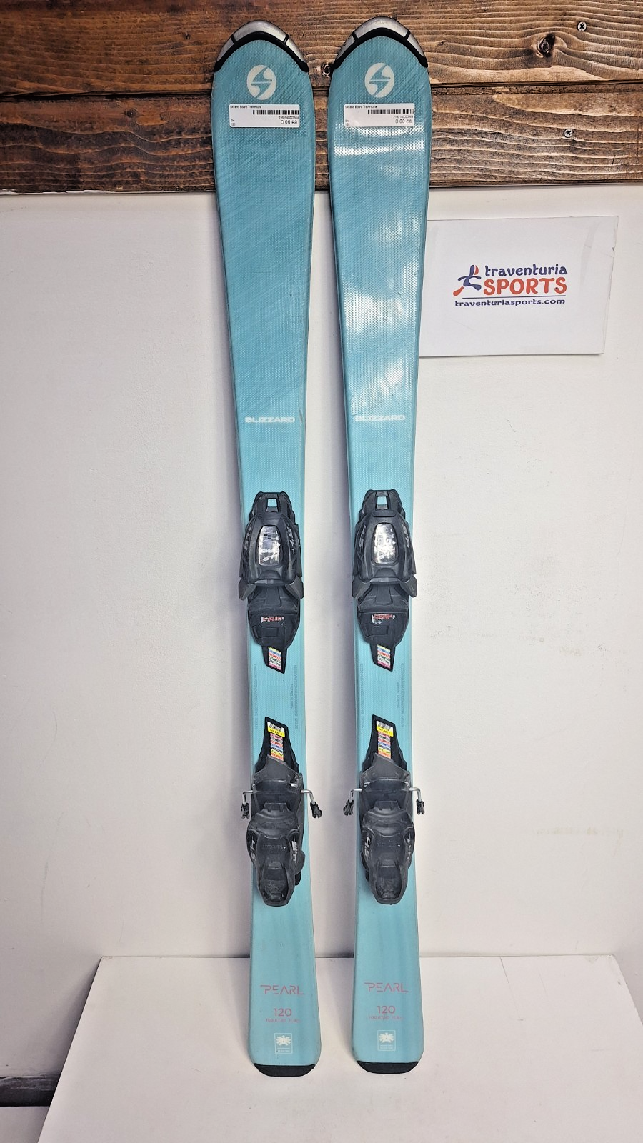 Blizzard Pearl 120 cm Skis + Marker 4.5  Bindings Winter Sport Snow
