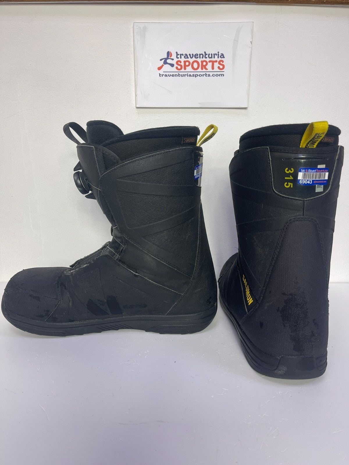 Chaussures de snowboard Salomon Faction BOA (EU 48 1/2; UK13; Mondo 315) Hiver