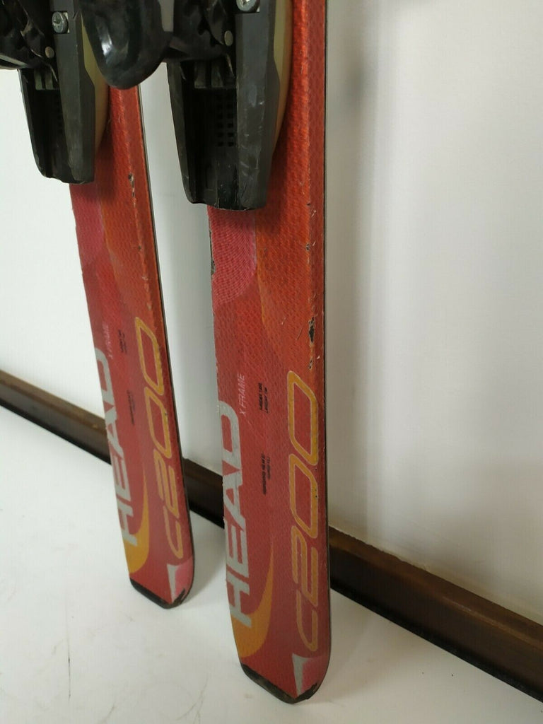 HEAD C200 156 cm Ski + Tyrolia 10 Bindings Winter Sport Snow