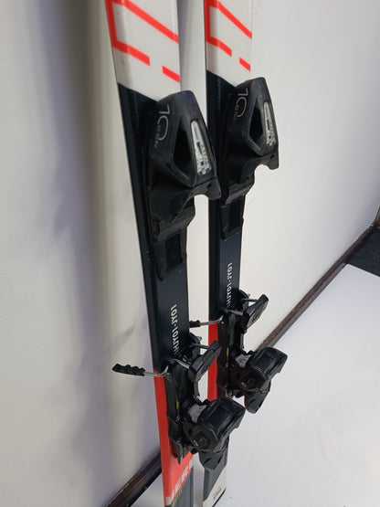 Sci Rossignol Hero J 150 cm + attacchi Elan ESR 10 Divertimento invernale Sport sulla neve
