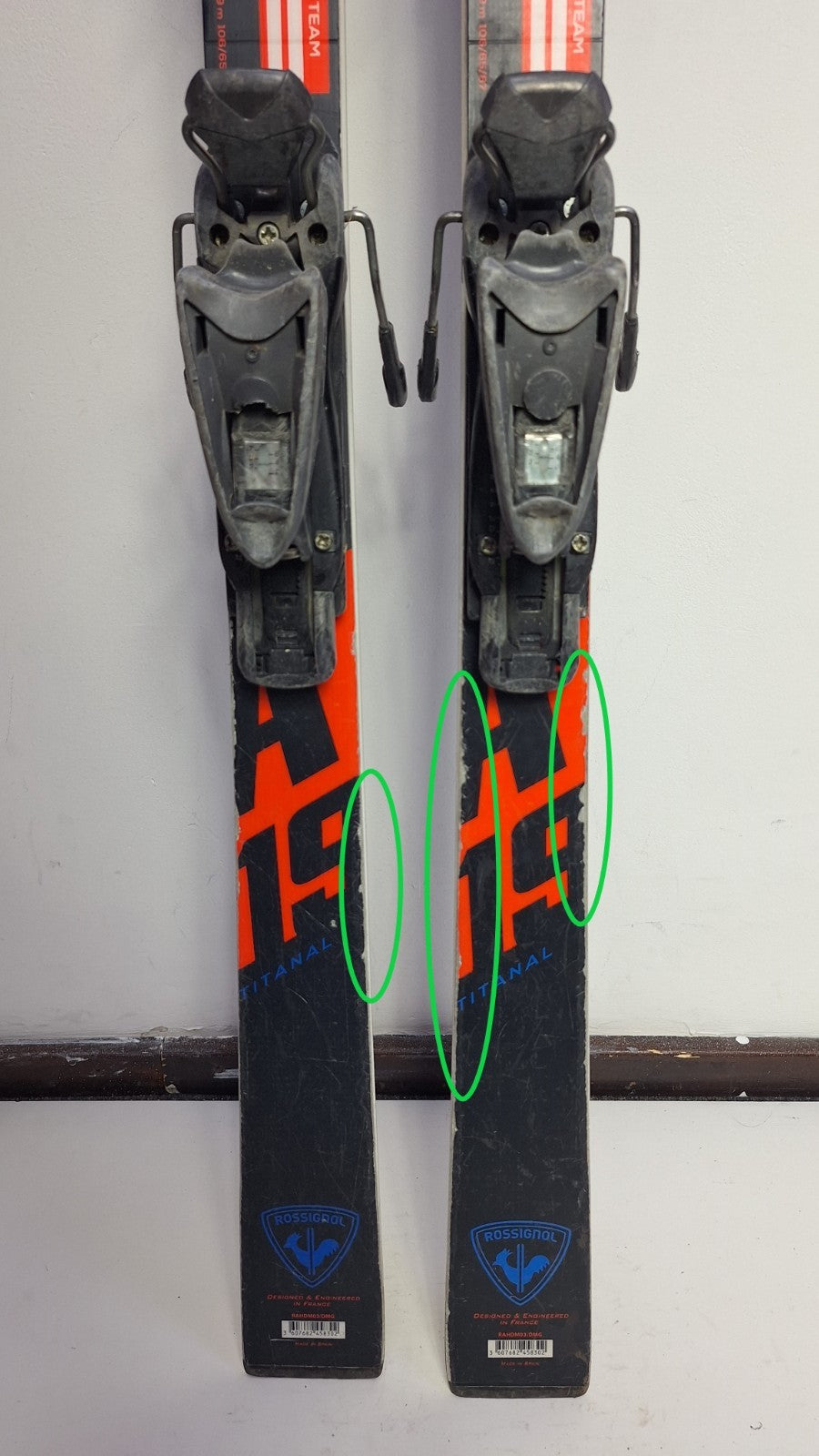 Ski Rossignol Hero FIS GS Pro 165 cm + fixations Rossignol 7 Plaisir et sport hivernaux, neige