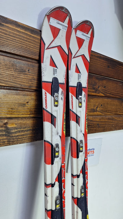 Atomic Redster GS 179 cm Ski + Atomic X12 Bindung Wintersport Spaß Schnee