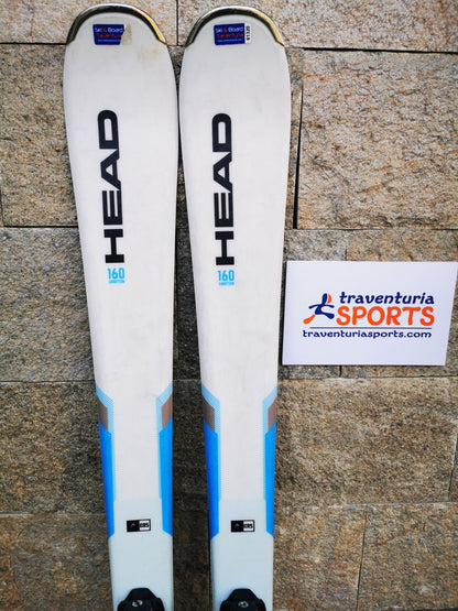 HEAD Ambition 160cm  Ski + Tyrolia SP 10 Bindings Adventure Winter Sport