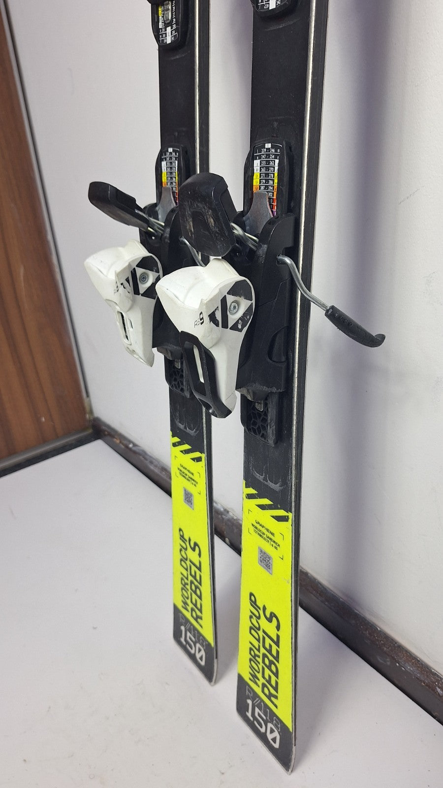 HEAD WC Rebels I.SL RD Team 150cm Ski + Fischer RS 9 Bindings Winter Sport