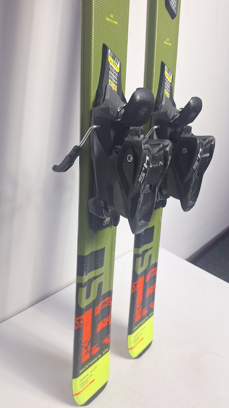 Völkl Racetiger 13 SL 120 cm Ski + Marker 4.5 Bindung Wintersport Schneespaß